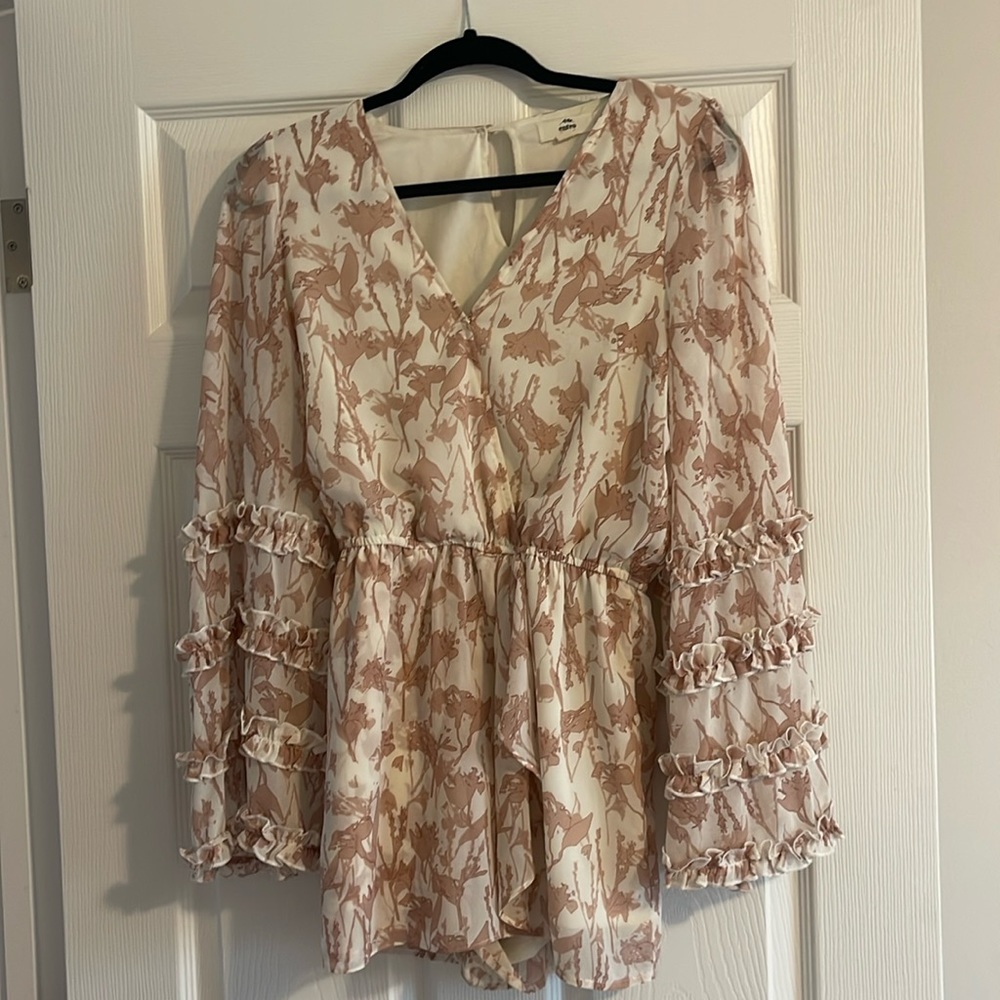 Long sleeve romper